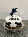urodzinowy tort z koniem