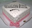 Tort dla firmy Wedding Pro - Planowanie Wesel
