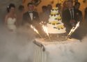 Piętrowy tort weselny