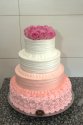 Tort weselny ombre