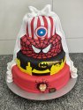 Tort weselny marvel